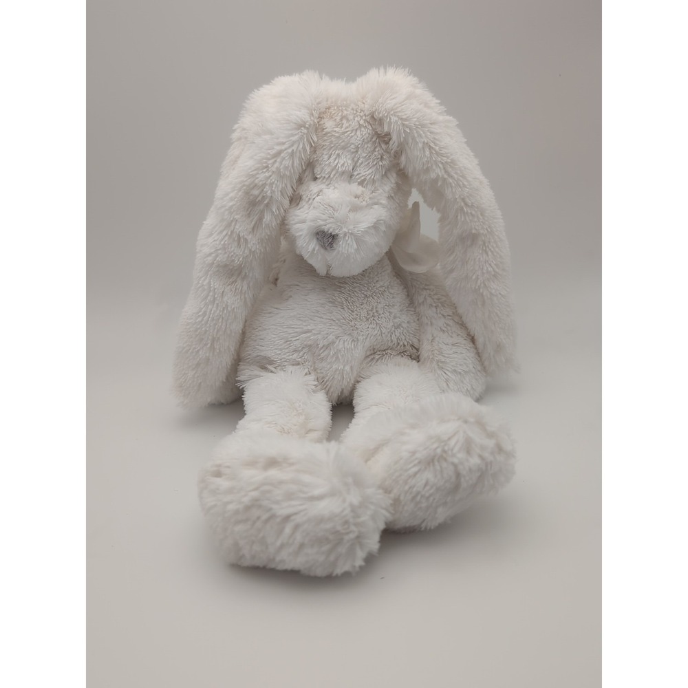 Dimpel 11" Lovey Soft White Bunny Plush - Picture 1 of 6